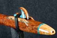 Dream Amboyna Burl Native American Flute, Minor, Mid G-4, #Q15C (3)
